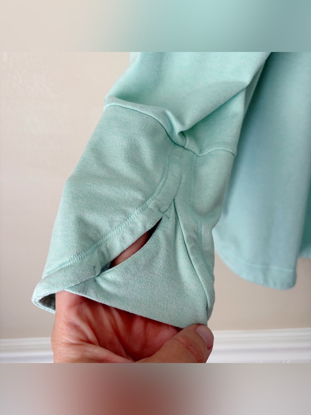 Athleta | Uptempo Hoodie Sweatshirt Athleisure Activewear Mint Green Plus 2X - Picture 7 of 9